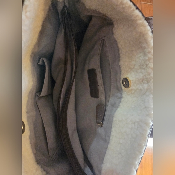 Brown Faux Leather Naturalizer Purse - Picture 5 of 9